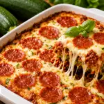 Zucchini Pizza Casserole
