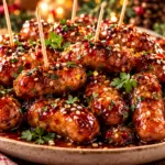 Hoisin & Honey Chipolatas – Sticky, Sweet & Savory Party Appetizer